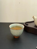 季慕家家用浮雕纏枝蓮品茶杯陶瓷品茗杯丨安澈 青瓷浮雕茶杯 200mL以下 曬單實拍圖