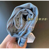 逸陽牛仔褲女2025夏季新款薄款顯瘦八分煙管褲子毛邊直筒 洗水藍(lán) 28 曬單實拍圖
