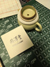 周澤堂 粉青汝窯茶壺 景德鎮高檔陶瓷茶水分離功夫泡茶壺喬遷喬遷禮物 俏西施 190ml 曬單實(shí)拍圖