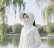 蕉下（beneunder）防曬衣女寬松百搭防紫外線出行AL417淺炭灰均碼 曬單實拍圖