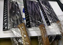 小天籟菜刀三件套 龍泉鍛打刀具套裝家用切片刀鋒利廚刀砍骨刀廚師專用 曬單實(shí)拍圖