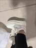 ZHR內(nèi)增高小白鞋女夏季網(wǎng)面透氣女鞋厚底通勤板鞋女 GR37E 米色  37  曬單實拍圖