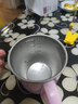 如山兒童牛奶杯刻度家用敞口316L不銹鋼寶寶吸管杯學(xué)飲杯喝水杯子 牛奶杯【粉】帶蓋 260ml 曬單實拍圖