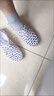 潮韻月洞洞鞋女士夏季厚底包頭鏤空防滑透氣都市時(shí)尚學(xué)生沙灘涼鞋 白色 33 正碼正拍 曬單實(shí)拍圖