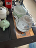 金灶（KAMJOVE）底部全自動(dòng)上水電熱水壺 茶臺燒水壺燒水保溫一體機全自動(dòng)恒溫 H9 香檳金【20x37cm】 1個(gè) 曬單實(shí)拍圖