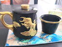 紫砂十二生肖馬克杯茶杯茶水分離杯辦公過(guò)濾茶杯定logo帶蓋泡茶杯 生肖辦公杯-牛（金） 400mL(不含)-600mL(含) 曬單實(shí)拍圖
