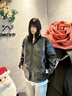 nasawassup秋冬款立領(lǐng)棉服男士pu皮棉衣防風(fēng)保暖羽面包絨服加厚皮衣外套男潮 黑色 XL 約130-150斤可穿 曬單實(shí)拍圖