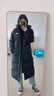 久潤北面久潤北面FW23北面長(zhǎng)款羽絨服申敏兒冬季加厚過膝連帽外套男女同款 北面WF23黑色 S 體重90斤-110斤 曬單實(shí)拍圖