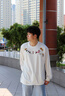 STA旗艦店狗狗聚會(huì)派對(duì)趣味印花早秋長(zhǎng)袖T恤男女秋季寬松潮牌情侶裝 白色 XL 曬單實(shí)拍圖