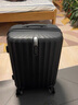 新秀麗（Samsonite）行李箱20英寸拉桿箱時尚豎條紋旅行箱包黑色GU9密碼登機箱 曬單實拍圖