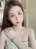 法蔻（farcoko）輕奢四葉草項(xiàng)鏈女實(shí)用套鏈高級(jí)感手鏈情人節(jié)紀(jì)念日生日禮物送女友 四葉草之戀「手鏈+項(xiàng)鏈」順豐空運(yùn)，刻字賀卡 曬單實(shí)拍圖