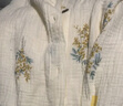 古今（GUJIN）春秋新品純棉棉紗森系睡衣女家居服可外穿睡褲寬松大碼兩件套L 曬單實(shí)拍圖