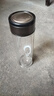 【?京東物流配送】高硼硅雙層玻璃杯大容量泡茶杯水杯子茶水分離 【雙層加厚】茶杯 350ml 1只 曬單實(shí)拍圖