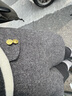 紅袖商場(chǎng)同款質(zhì)感毛呢短褲冬季2024新款女裝收腰A字側拉顯瘦休閑褲 高級灰064 S 曬單實(shí)拍圖