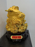 匠驢金蟾招財擺件店鋪收銀臺開(kāi)業(yè)禮物辦公室前臺客廳玄關(guān)裝飾工藝品 大號 長(cháng)34.6寬32.5高40.2厘米 曬單實(shí)拍圖