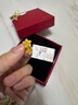 周六福七夕禮物黃金耳釘女足金999花卉耳飾耳針 計(jì)價(jià) 2.23g 曬單實(shí)拍圖