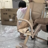 COOKSS口袋嬰兒推車遛娃神器兒童0-6歲小巧旅行便攜旅游可折疊寶寶推車 香檳金-遮陽棚+護(hù)欄+秒收-單手拎 曬單實(shí)拍圖