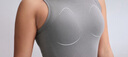 MAIA ACTIVE 2in1自帶杯夏日可外穿瑜伽運(yùn)動(dòng)健身內(nèi)衣溯溪短上衣背心 美堇灰 M 曬單實(shí)拍圖