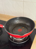 特福（Tefal）炒鍋家用不粘鍋平底炒鍋28cm炒鍋電磁爐燃氣灶通用有鈦 曬單實拍圖