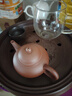 百年利永 宜興紫砂壺純?nèi)止ぴV紫泥水平壺功夫茶具泡茶壺160cc 曬單實(shí)拍圖