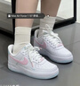 耐克（NIKE）AF1 '07女鞋空軍一號(hào)運(yùn)動(dòng)鞋時(shí)尚百搭休閑鞋經(jīng)典低幫透街頭氣板鞋 IH0640-161 38.5 曬單實(shí)拍圖