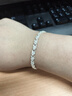 中國黃金（CHINA GOLD）幸運萌兔足銀手鏈女生手環(huán)銀手飾七夕情人節(jié)禮物送女友老婆生日 幸運萌兔手鏈【京速達】 曬單實拍圖