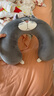 名創(chuàng)優(yōu)品（MINISO）迪士尼貓咪系列路西法記憶棉U型枕午睡枕旅行教室辦公室靠枕禮物 曬單實(shí)拍圖