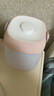 美的（Midea）臺燈母嬰嬰兒寶寶哺乳喂奶燈家用臥室床頭燈充電便攜小夜燈露營燈 曬單實拍圖