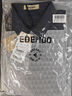 愛登堡Edenbo短袖襯衫男夏季休閑通勤商務上衣深藍180/96A(2XL) 曬單實拍圖