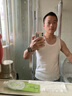 SEE ALSO 運動背心螺紋彈力棉嘻哈男女同款內(nèi)搭健身背心LD3048 白色 S 110-130斤 曬單實拍圖
