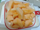 甘肅民勤沙漠蜜瓜新鮮采摘產(chǎn)地發(fā)貨 小果（單果≥500g）2斤凈重800g 曬單實(shí)拍圖