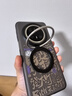 摩米士（MOMAX）手機(jī)指環(huán)扣支架桌面直播超薄環(huán)扣支撐金屬磁吸后背床頭懶人手機(jī)扣支架蘋果華為小米通用 黑色 曬單實拍圖