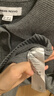 UR2025秋季新款女裝休閑學(xué)院風(fēng)菱格短袖針織衫UYY950063 冷灰 L 曬單實(shí)拍圖