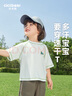 齊齊熊男童t恤短袖薄款兒童夏季夏款輕運動男寶寶 曬單實拍圖