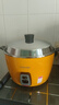 大同（Tatung） 臺灣大同電鍋 4L無(wú)涂層不銹鋼隔水蒸煮鹵燉煲家庭款4到6人電飯鍋TAC-10QM 10QM香蕉黃 4L 曬單實(shí)拍圖
