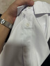 星禾萊純色長袖男士襯衫輕奢商務(wù)休閑速干港風修身高級感百搭職業(yè)白襯衣 白色 XL 125-140斤 曬單實拍圖