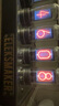 ELEKSMAKER IPS擬輝光管時鐘桌面電腦擺件電競房桌搭電子座鐘男生黑科技玩具 黑金|IPS PRO|新版小程序系統(tǒng) 顏色分類 曬單實(shí)拍圖