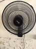 美的（Midea）壁扇 掛壁電風(fēng)扇家用七葉遙控風(fēng)扇食堂餐廳商用電扇搖頭工業(yè)壁掛式工程扇 FWA35WAR 曬單實拍圖