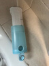 松下（Panasonic）沖牙器洗牙器水牙線高壓噴射水流便攜潔牙器牙齒沖洗器桶式收納生日禮物送男友送女友ADJ4藍(lán) 曬單實(shí)拍圖