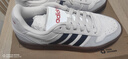 adidas「T頭鞋」VL COURT復(fù)古休閑板鞋德訓(xùn)鞋男女阿迪達斯輕運動 白色/黑色/灰色   42 曬單實拍圖