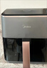 美的（Midea）空氣炸鍋機新款家用免翻面透明可視大容量空氣炸鍋不用翻面可視電炸鍋微波爐烤箱一體機烤紅薯機 【自研AI智能算法烹飪KZC539J5】 5.3L 曬單實(shí)拍圖