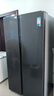 美的（Midea）550/570升對開門雙開門風冷無霜冷藏冷凍保鮮家電一級能效變頻節(jié)能省電國家補貼20% BCD-550WKPZM(E） 曬單實拍圖
