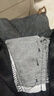 憶思減慵懶連帽假兩件上衣闊腿褲兩件套春秋大碼胖mm休閑氣質(zhì)顯瘦套裝女 圖片色【上衣+褲子】 建議135-150斤 2XL 曬單實(shí)拍圖