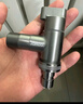 九牧（JOMOO） 角閥洗衣機(jī)水龍頭脫落止水止回閥廚衛(wèi)配件洗衣機(jī)角閥加厚三角閥 【4分洗衣機(jī)角閥】74093槍灰 曬單實拍圖