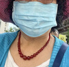 辰石冰紅瑪瑙項鏈塔中國風(fēng)款媽媽禮物 曬單實(shí)拍圖