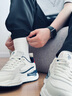 美國(guó)馬球協(xié)會(huì)（U.S.POLO ASSN.）保羅男鞋夏季新款透氣厚底休閑鞋低幫網(wǎng)面阿甘鞋運(yùn)動(dòng)跑步鞋子男 曬單實(shí)拍圖