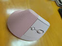 羅技（Logitech）Lift人體工學鼠標 垂直鼠標 小手鼠標 無線藍牙鼠標 3臺設(shè)備秒切換 帶Logi Bolt接收器 粉色 曬單實拍圖