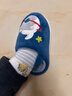 牧童寶寶棉拖鞋兒童拖鞋男童室內加絨保暖冬季軟底家居鞋女 星球藍160 曬單實(shí)拍圖