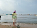 迪士尼兒童帽子夏季防曬帽女童漁夫帽女孩空頂帽遮陽(yáng)帽SPF60042 粉 均碼 曬單實(shí)拍圖