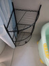 川井廚房置物架落地角落架轉角收納層架多層三角鍋架扇形儲物架子1486 曬單實(shí)拍圖